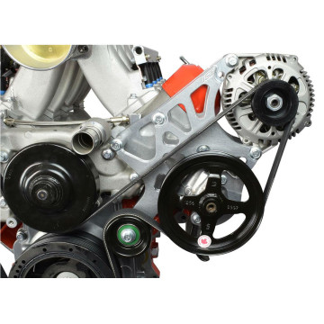 Brakettsett dynamo/servopumpe Truck offset