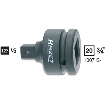 Hazet 1007S-1 1/2" Overgang fra 1/2" til 3/4"