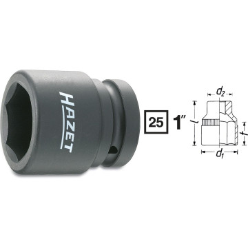 Hazet 1100S-46 1" 46 mm 6 kant Pipe