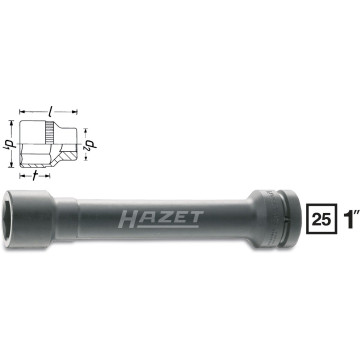 Hazet 1104S-32 1" 32 mm 6 kant Pipe