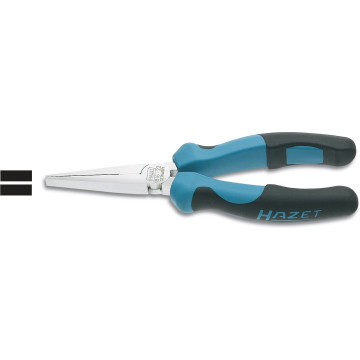 Hazet 1816-22 Flattang høyglans krom 160 mm