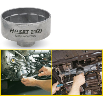 Hazet 2169 3/8" 14 kant Filterverktøy
