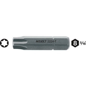 Hazet 2224-T55 5/16" T55 Torx Bits
