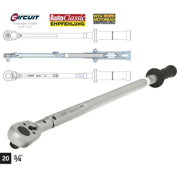 Hazet 6145-1CT Momentnøkkel 3/4" 300-800 Nm