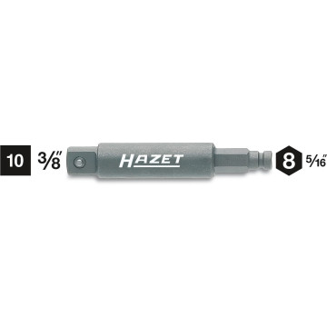 Hazet 8808S-1 3/8" Overgang Drill Til 3/8" Piper