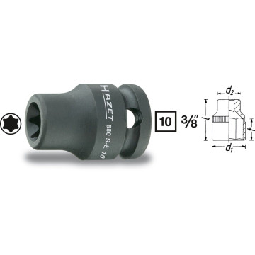 Hazet 880S-E10 3/8" Pipe