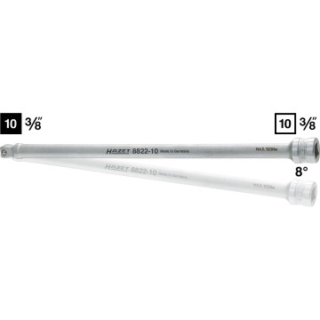 Hazet 8822-10 3/8" Forlenger 254 mm
