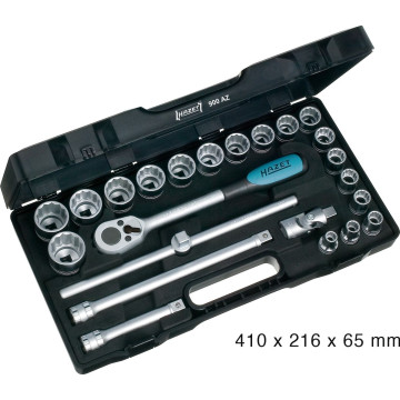 Hazet 900AZ 1/2" Pipesett Tommer 12 Kant