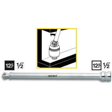 Hazet 919-10 1/2" 12,5 ° svingbar forlenger 48 mm