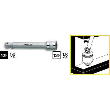 Hazet 919-5 1/2" 12,5 ° svingbar forlenger 123 mm