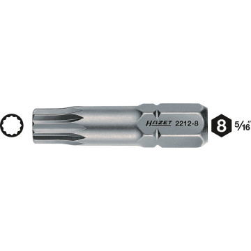 Hazet 2212-10 5/16" 10 mm XZN Bits
