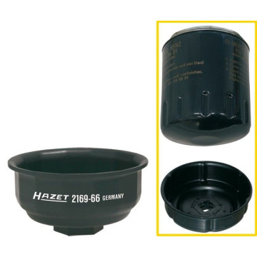 Hazet 2169-66 1/2" Filterkopp for 66mm 6-kant