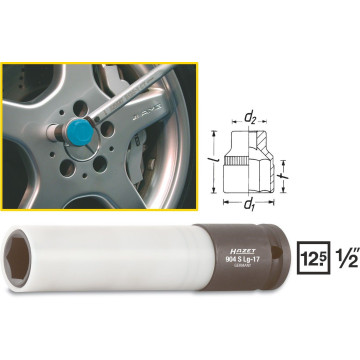 Hazet 904SLG-17 1/2" Slagpipe 17mm