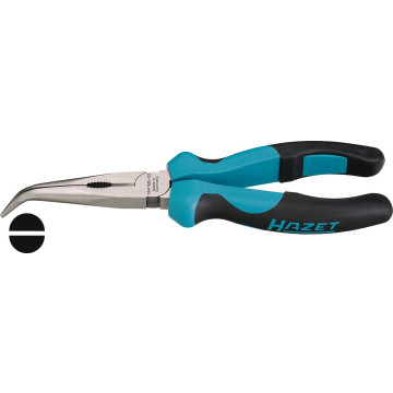 Hazet 1841MB-33 Spiss/Nebbtang Polert 45° 200 mm