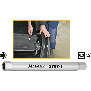 Hazet 2797-1 1/4" 10 mm Pipe