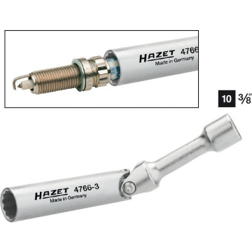 Hazet 4766-3 3/8" 14 mm 12 kant Glødepluggverktøy