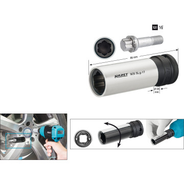 Hazet 905SLG-17 1/2" Pipe