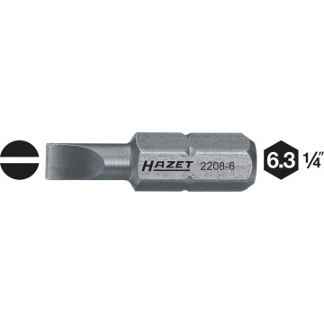 Hazet 2208-6 1/4" 4,5 mm Spor Bits
