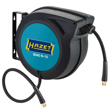 Hazet 9040N-10 Vegghengt slangetrommel, 15m