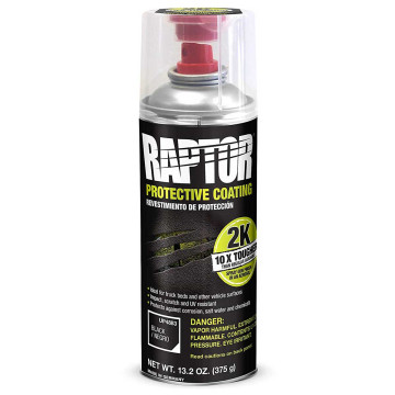 U-Pol Raptor Bedliner 2K Spray Sort - 400ML