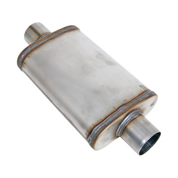 Summit Racing Eksospotte universal Rustfritt stål 3"